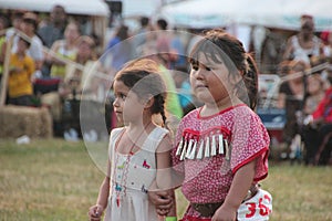 Native American Dancers at pow-wow