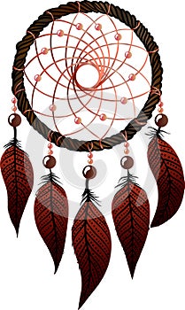 The native american dreamcatcher