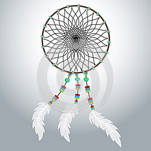 Native American Dreamcatcher Icon photo