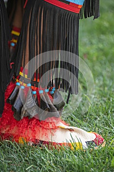 Native American footwear