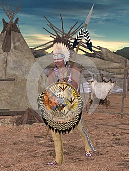 Native American Indian - Cheyenne photo