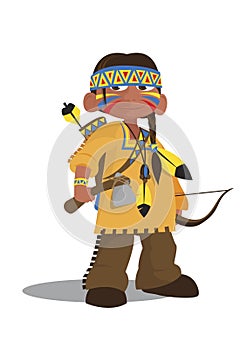 Native American Indian chief