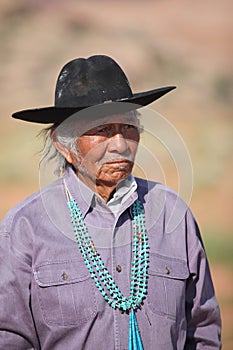 Native American man