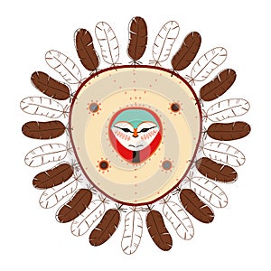 Native American mask