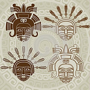 Native American mask