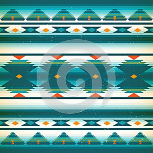 Native american pattern. Vector american Indians