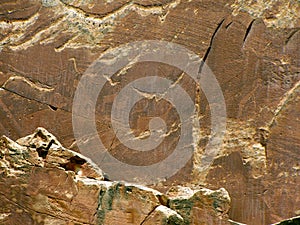 Native American petroglyphs