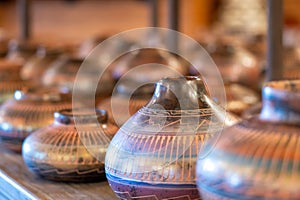 Native American Pottery on Display