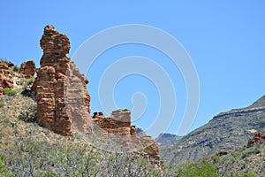 Native American Rock Sculpture