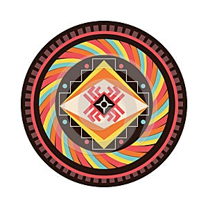 native american shield decoration