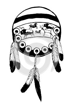 Native american shield