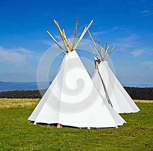 Native American teepee