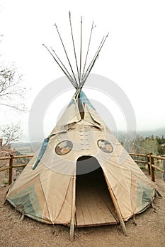 Native American Tepee photo