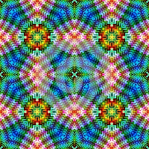 Native American vector pattern