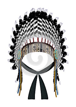 Native American War Bonnet