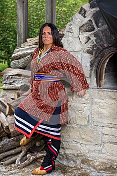 Native American Woman of the late 1700s