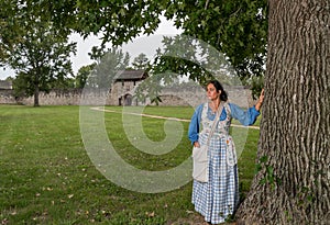 Native American Woman of the late 1700s