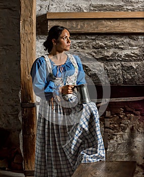 Native American Woman of the late 1700s