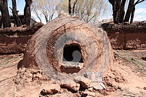 Native Horno Clay Oven in Bolivia, America photo