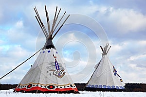 Native Indian tee-pee