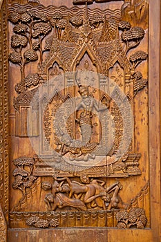 Native Thai style carving