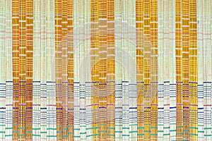 Native Thai style papyrus sitting mat