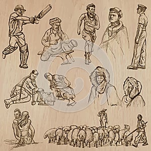 Natives - Hand drawn vectors