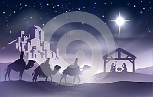 Nativity Christmas Scene