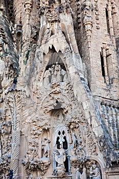 Nativity Facade of the Basilica and Expiatory Church of the Holy Family