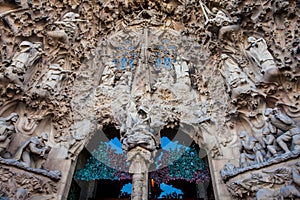 Nativity Facade of the Basilica and Expiatory Church of the Holy Family