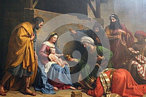 Nativity Scene, Adoration of the Magi