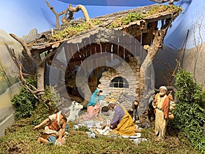 Nativity scene in the Christian tradition