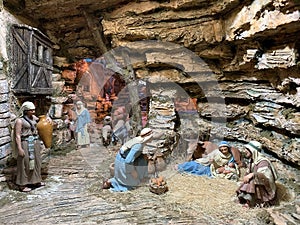 Nativity scene in the Christian tradition