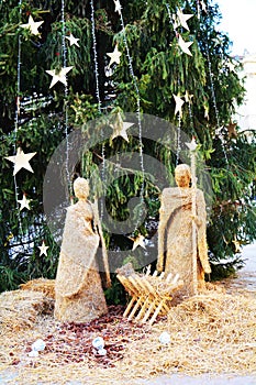 Nativity scene, details, in Conegliano Veneto