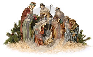 Nativity scene. photo