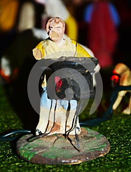 Nativity scene, prophet