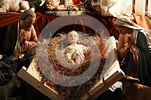 Nativity scene xmas