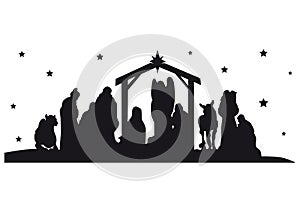 Nativity Silhouette