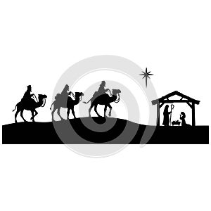 Nativity Silhouette