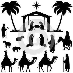 Nativity Silhouettes Collection