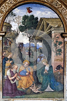 Nativity with the St. Jerome