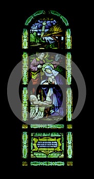 Nativity Stainglass