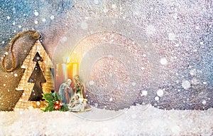 Nativity under Snow