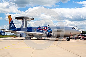 NATO Boeing E-3 Sentry AWACS radar plane