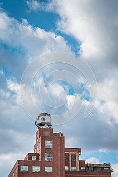 The Natty Boh Tower in Canton, Baltimore, Maryland