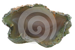 natural agate isolated