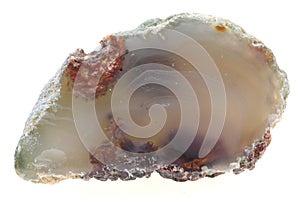 natural agate isolated