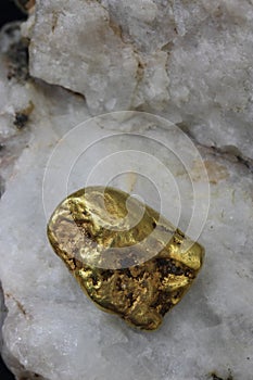 Natural Alaskan Gold Nugget - Placer Gold photo