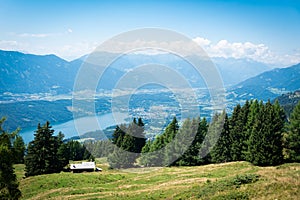 Natural Alm in the Austrian Alps, Carinthia Nockberge region