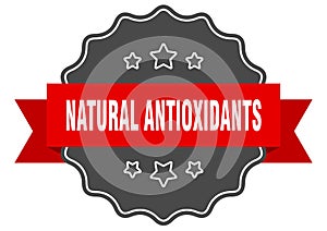 natural antioxidants label